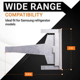 [Lifetime Warranty] DA61-06796A Refrigerator Clip Drain Evaporator - Solve the Ice Buildup Problem - Compatible with Samsung Refrigerators - Replaces DA61-06796A AP5579885 PS4145120 2683162 - Pack of 4 thumbnail 2