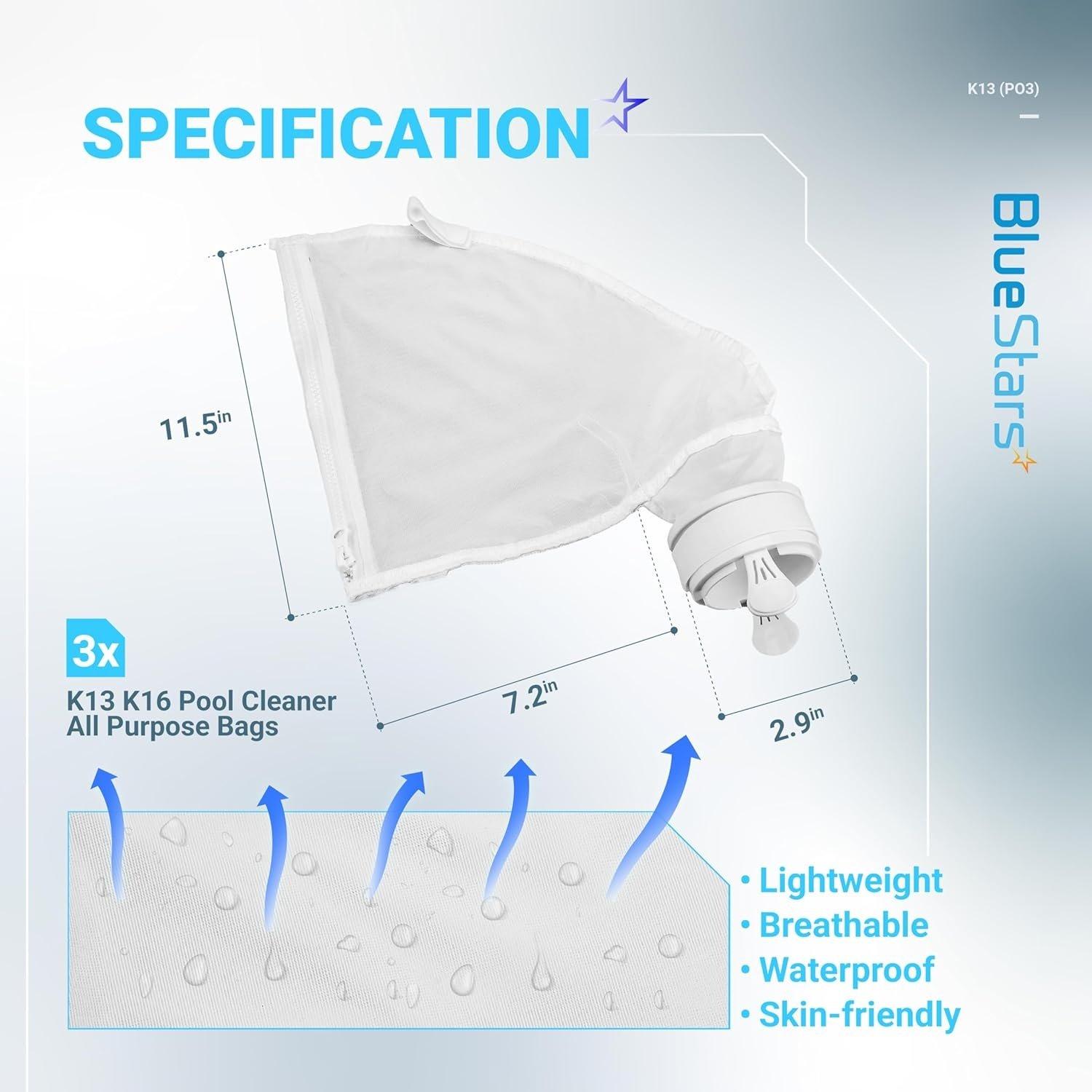 [Lifetime Warranty] Pool Cleaner Zippered Bag K13 K16 image 1