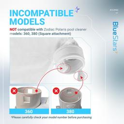 [Lifetime Warranty] Pool Cleaner Zippered Bag K13 K16 thumbnail 4