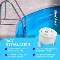 [Lifetime Warranty] Pool Cleaner Zippered Bag K13 K16 thumbnail 8