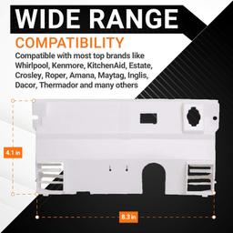 [Lifetime Warranty] WP2180226 Refrigerator Control Bracket Replacement - Compatible with Whirlpool & Kenmore Refrigerators - Replaces 2180226 2180228 2180338 2183771 PS11739027 thumbnail 5