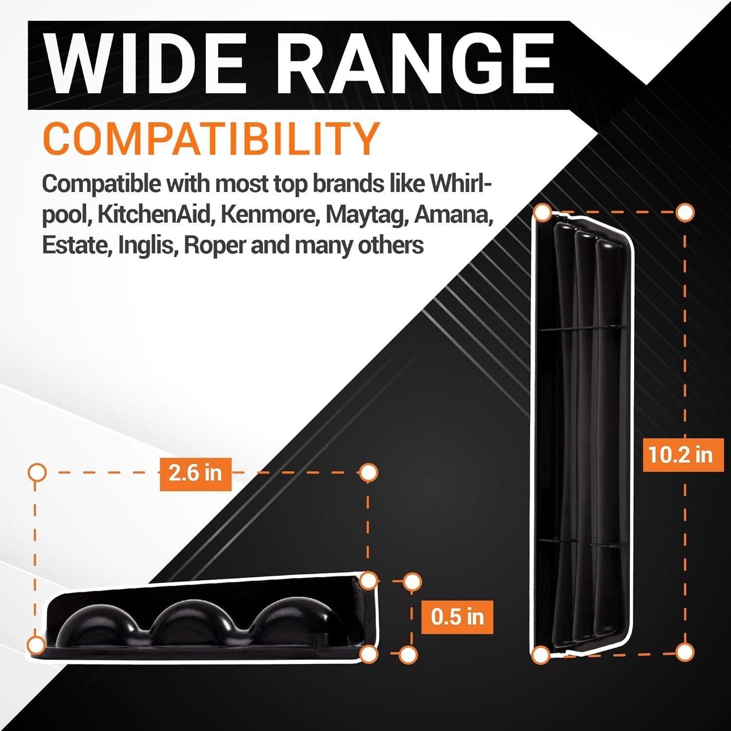 [Lifetime Warranty] 2206670B Dispenser Grille - Compatible with Whirlpool and Kenmore Refrigerators - Replaces WP2206670B, W10171993, W10189532, WP2206670BVP - Pack of 2 image 2