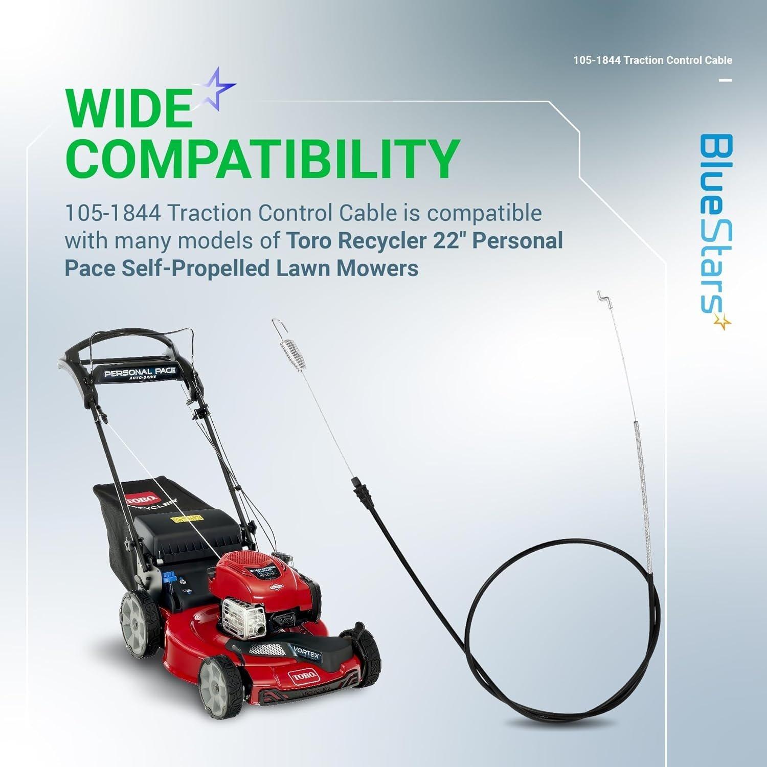 [Lifetime Warranty] 105-1844 Traction Control Cable for Toro Rear image 6