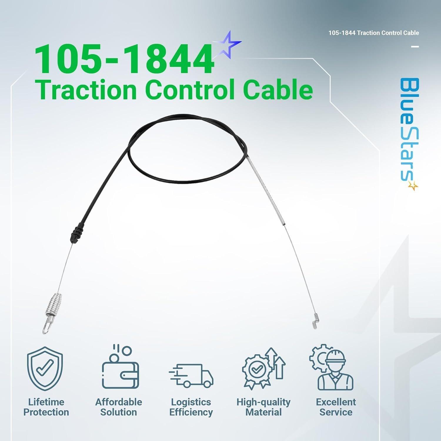 [Lifetime Warranty] 105-1844 Traction Control Cable for Toro Rear image 1