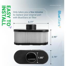2-pack 11013-0752 Air Filter 11013-7046 Pre Filter thumbnail 6