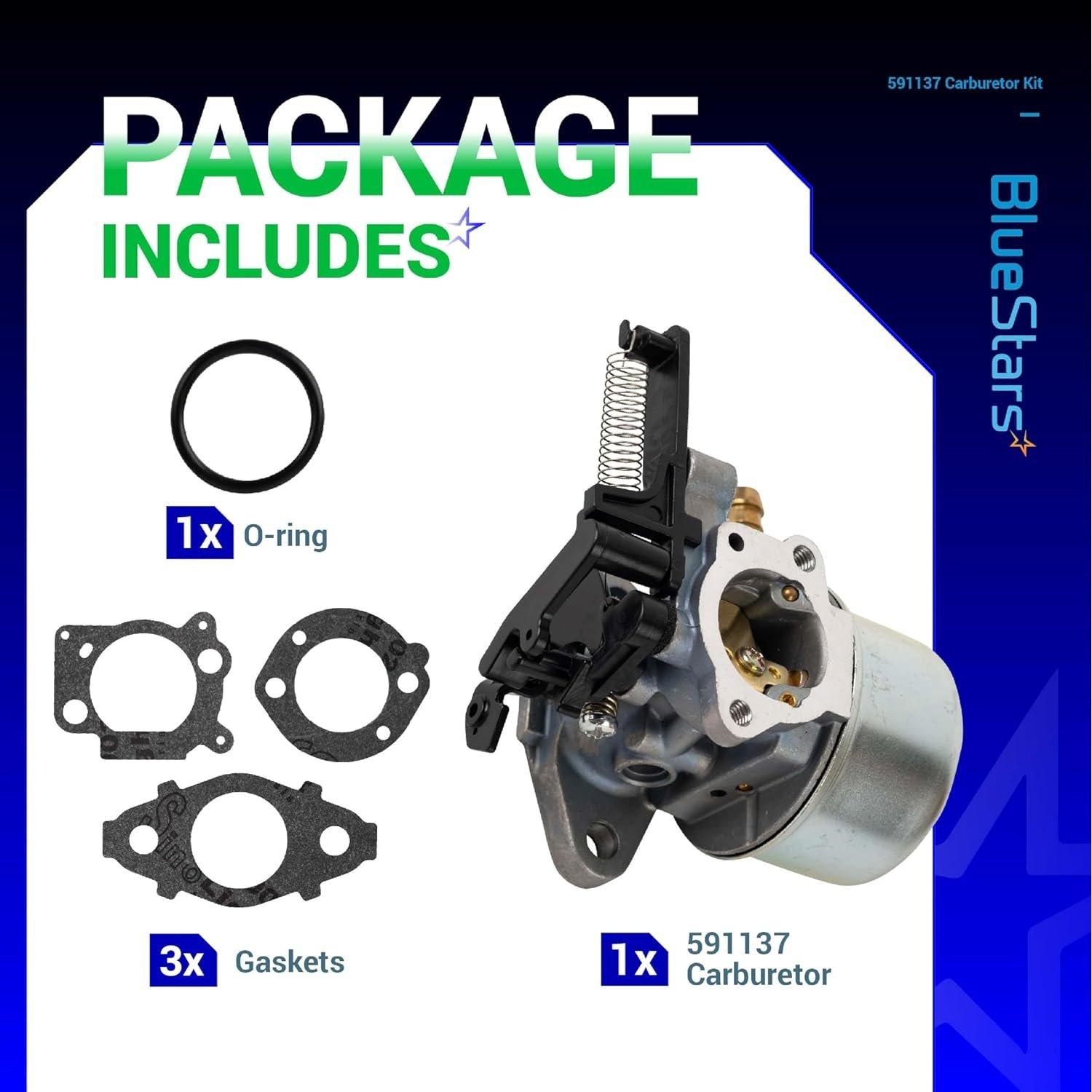 [Lifetime Warranty] 591137 593599 Carburetor image 6