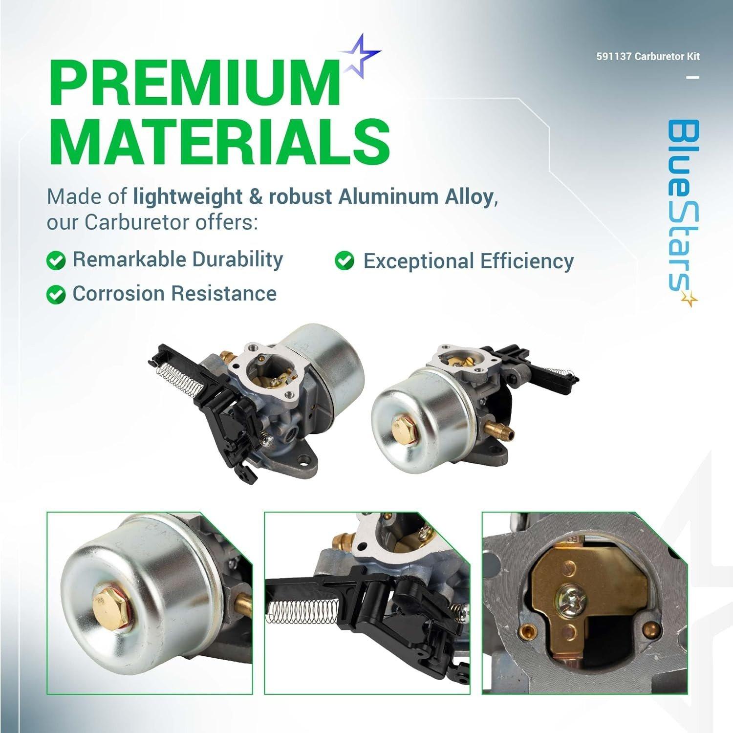 [Lifetime Warranty] 591137 593599 Carburetor image 1