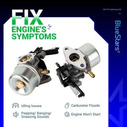 [Lifetime Warranty] 591137 593599 Carburetor thumbnail 3