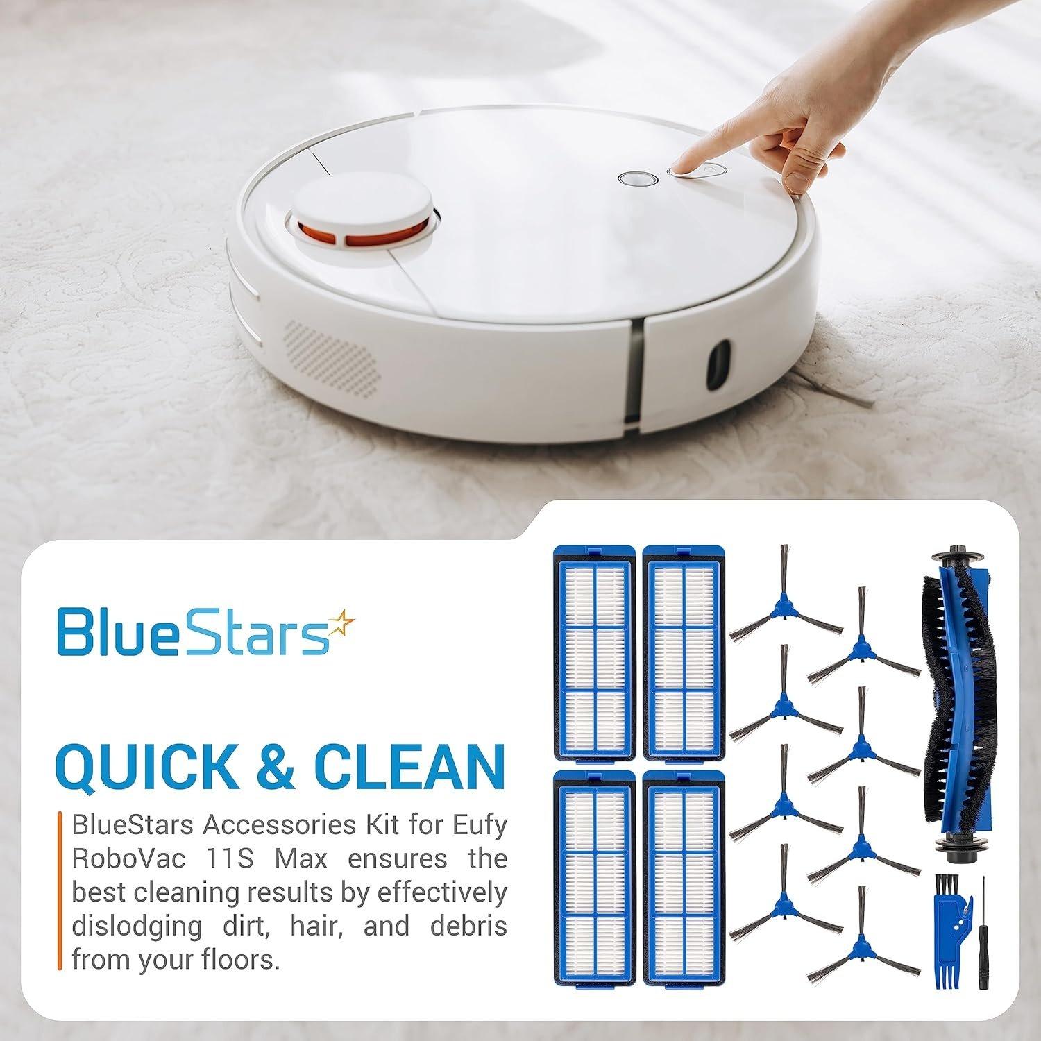 Accessories Kit for Eufy RoboVac 11S Max RoboVac 15C Max RoboVac 30C Max RoboVac G30 Edge G10 Hybrid image 2