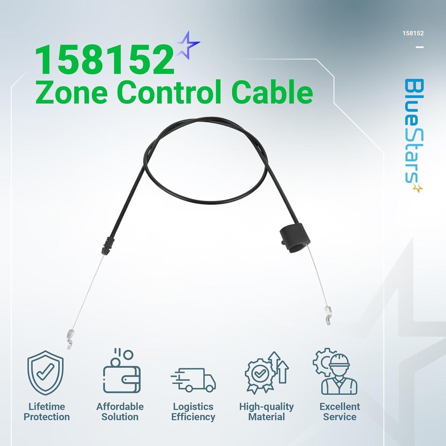 [Lifetime Warranty] 2 pcs 158152 Zone Control Cable Throttle Cable 582991501 image 1
