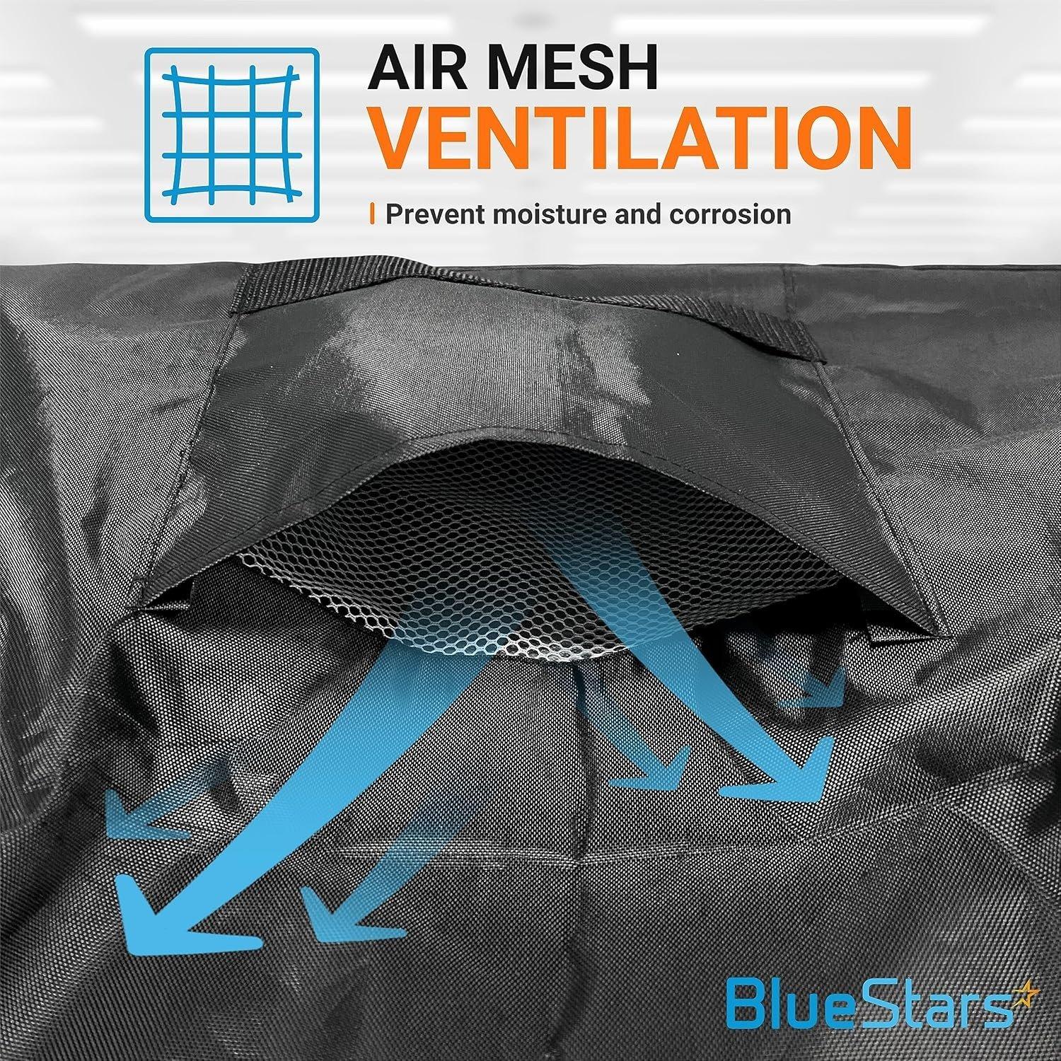 [Lifetime Warranty] 24"x24"x30" Central Air Conditioner Cover for Outside Units - Waterproof & Windproof Outdoor AC Units Cover For Winter (Premium Black Edition) image 4