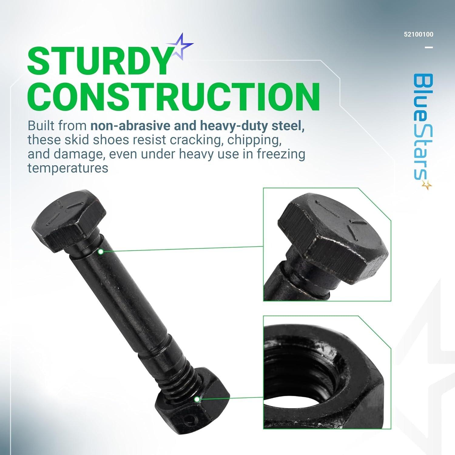 [Lifetime Warranty] 52100100 Snow Blower Shear Pins and Nuts - Pack of 10 image 3