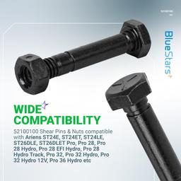 [Lifetime Warranty] 52100100 Snow Blower Shear Pins and Nuts - Pack of 10 thumbnail 5