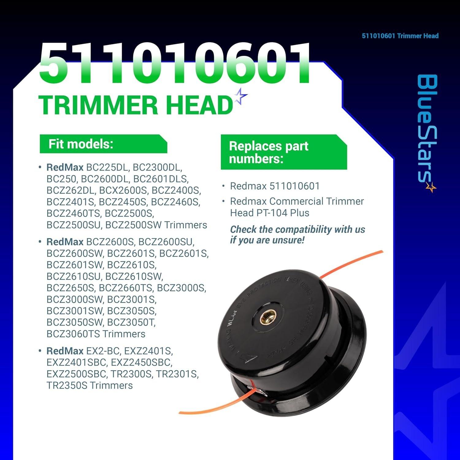 511010601 Trimmer Head for Redmax PT104 PT-104 image 5