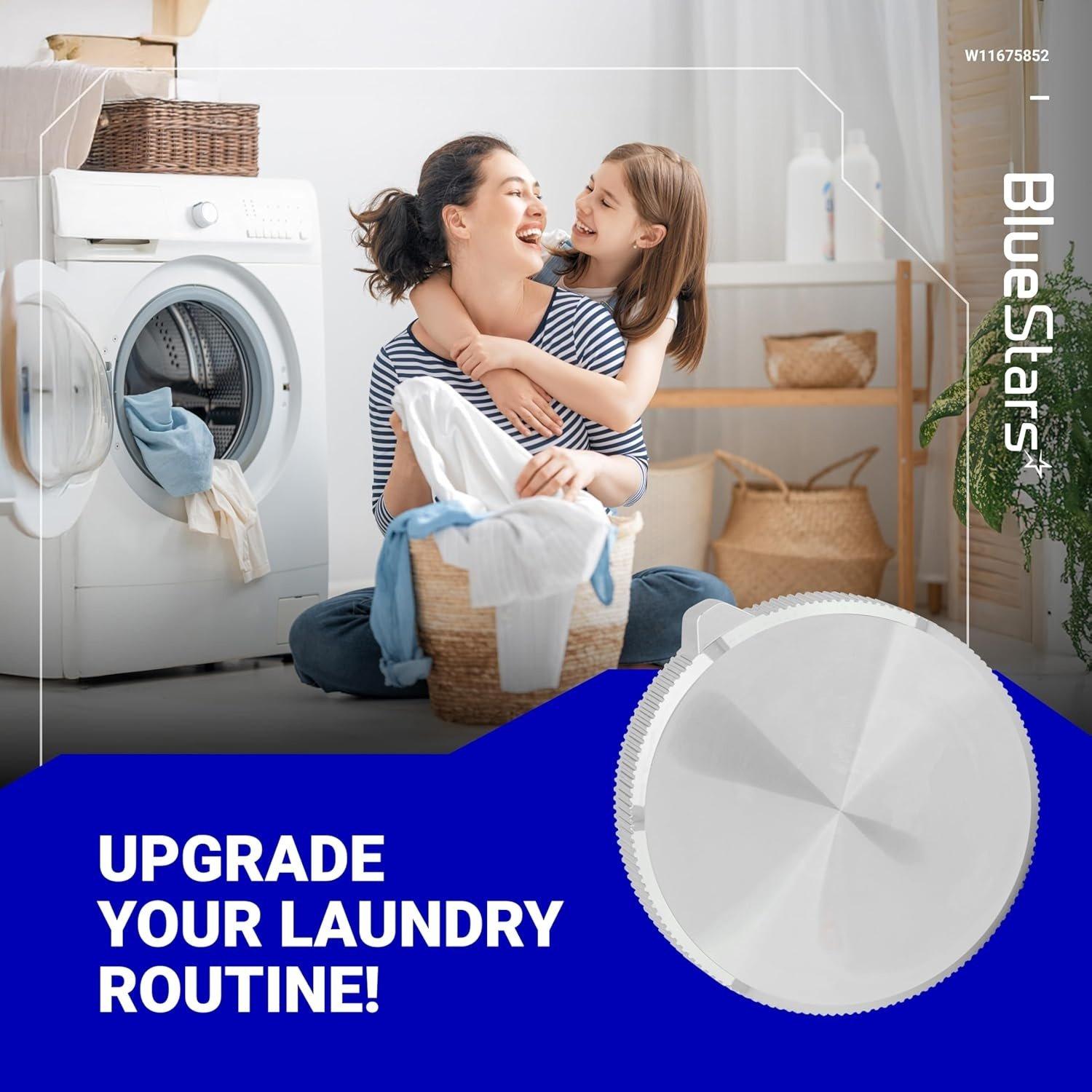 [Lifetime Warranty] W11675852 Washer Dryer Control Knob Assembly - Compatible with Whirlpool Maytag Dryer/Washer - Replaces W11328381, 4980008, AP7215386, PS17216137, EAP17216137 and more image 4