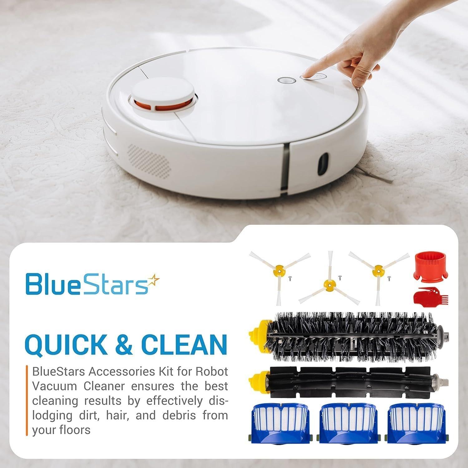 [Lifetime Warranty] Replacement Parts Kit for i-Robot Roomba 600 Series 694 676 675 692 695 677 671 655 645 690 680 660 650 620 614 & 500 Series 595 585 564 Vacuum Cleaner - Extra Cleaning Tool and Screws image 6