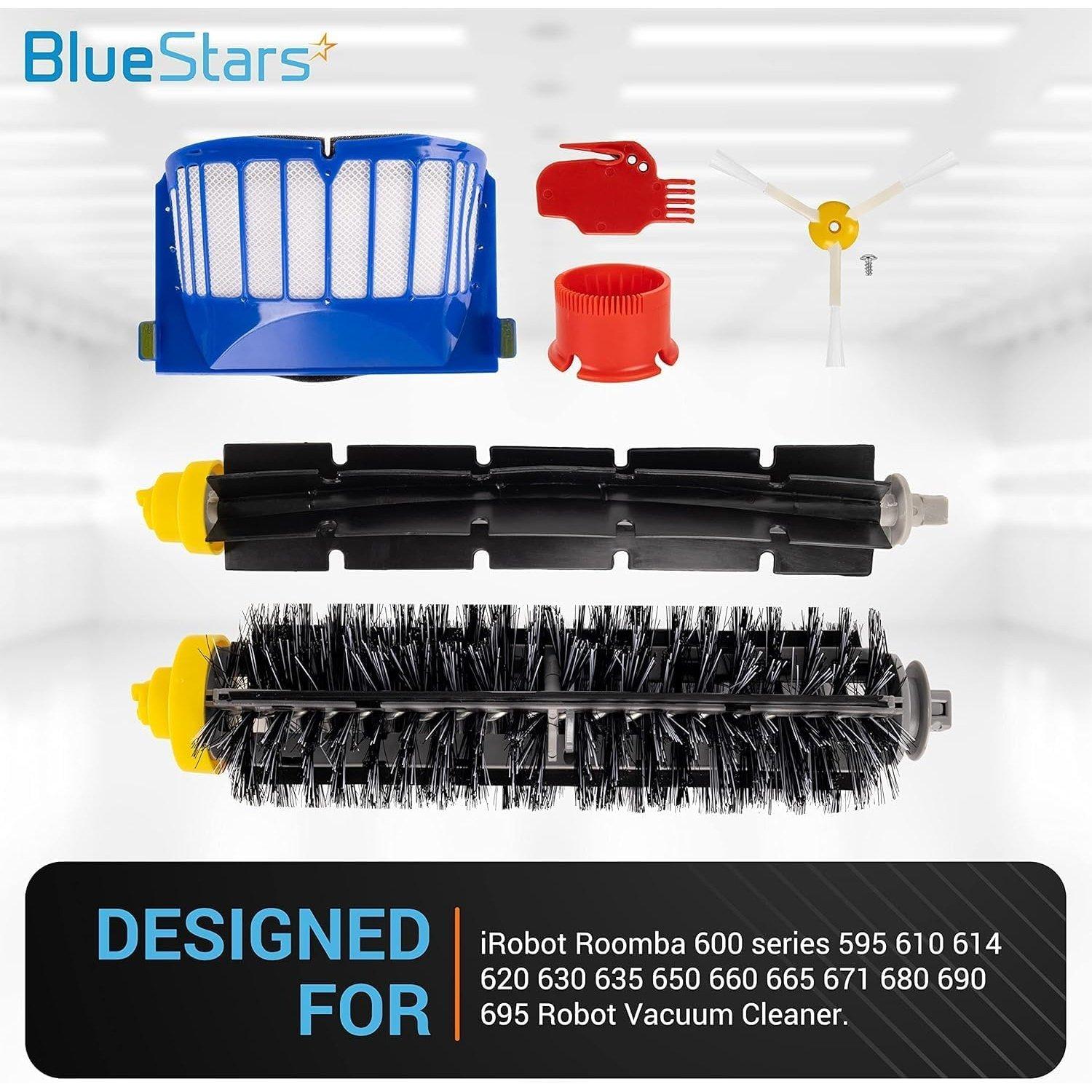 [Lifetime Warranty] Replacement Parts Kit for i-Robot Roomba 600 Series 694 676 675 692 695 677 671 655 645 690 680 660 650 620 614 & 500 Series 595 585 564 Vacuum Cleaner - Extra Cleaning Tool and Screws image 5
