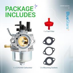 801396 CCR2450 Carburetor thumbnail 2