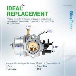 801396 CCR2450 Carburetor thumbnail 1