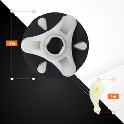 285790 Washer Clutch Lining Kit & 285753A Motor Coupling & 4 Packs 80040 Agitator Dogs Kit thumbnail 5