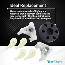 285790 Washer Clutch Lining Kit & 285753A Motor Coupling & 4 Packs 80040 Agitator Dogs Kit thumbnail 1