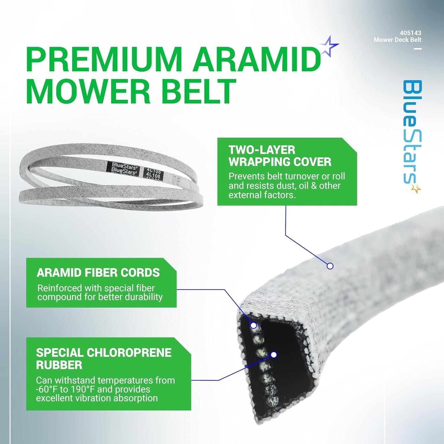 405143 Mower Deck Belt 46" Drive Belt image 1