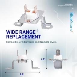 DC96-00887A & DC47-00016A & DC47-00018A Dryer Thermal Fuse and Thermostat Kit thumbnail 2