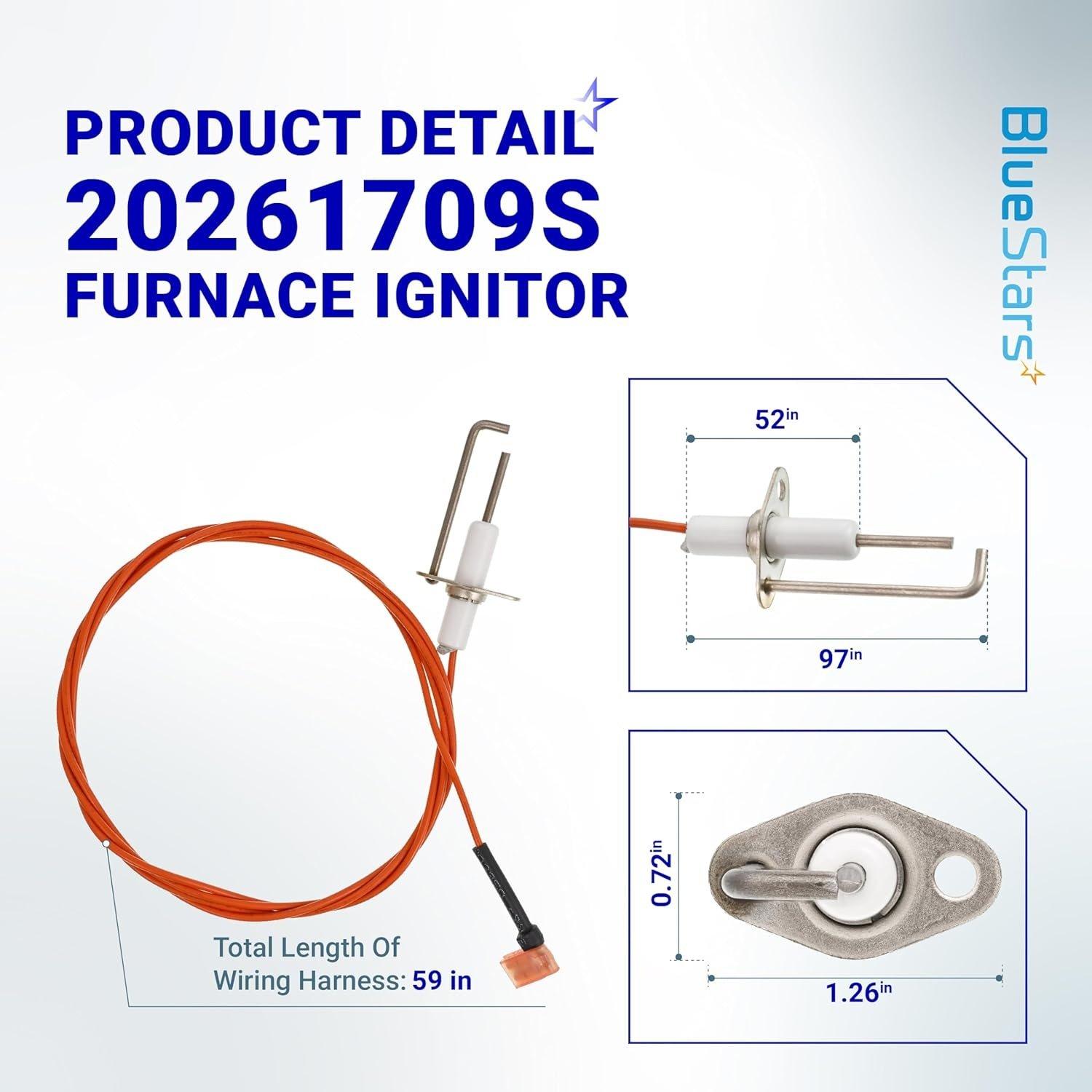 [Lifetime Warranty] 20261709S Furnace Ignitor Hot Surface image 7