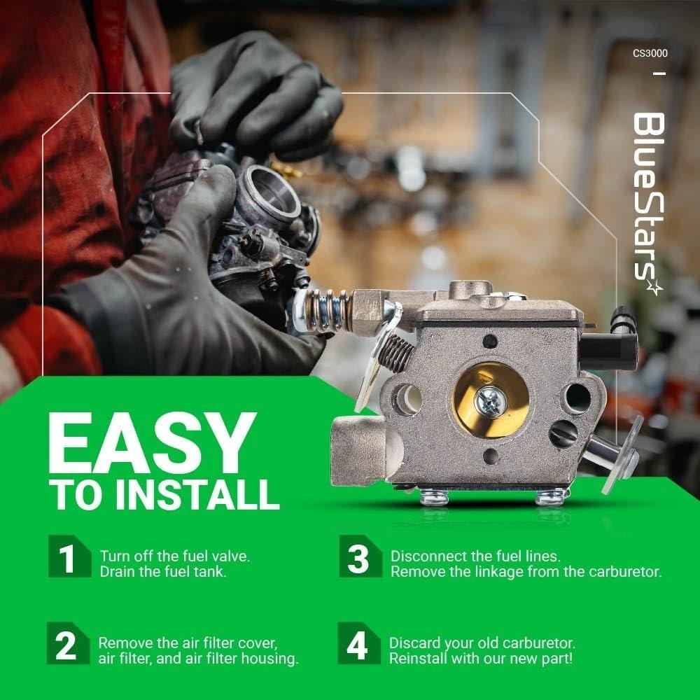 [Lifetime Warranty] CS3000 WT-589 Carburetor image 1