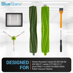 Accessories Kit for iRobot Roomba E & I & J Series (2 Roller Brushes + 4 HEPA Filters + 4 Side Brushes + Cleaning Tool) thumbnail 1