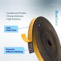 [Lifetime Warranty] Adhesive Door & Window Foam Tape 1/2"W x 1/8" T 50ft thumbnail 5