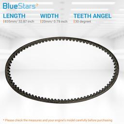 [Lifetime Warranty] 835-20-30 Racing CVT Drive Belt thumbnail 6