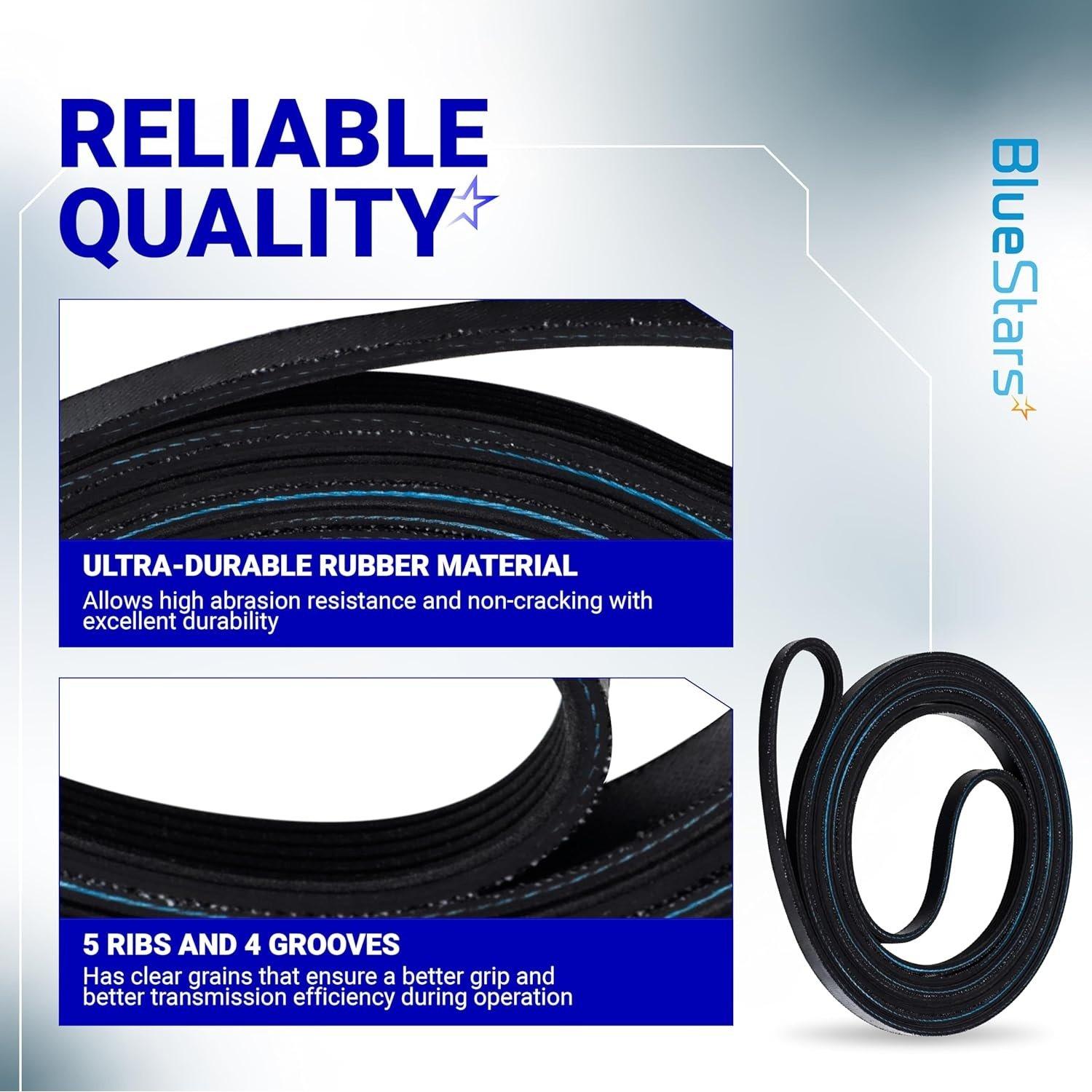 [Lifetime Warranty] 40111201 Dryer Drum Belt - Compatible with Maytag Amana Admiral Whirlpool Speed Queen - Replaces WP40111201 AP6009126 14218936 40051501 R0606549 59174 PS11742271 WP40111201VP image 5