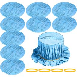 [Lifetime Warranty] VF2002 90107 Wet Dry Disc Vacuum Filters for 5 Gallon and Larger ShopVac Wet Dry Vacuum Cleaners above MACS-200D SS11-450 Vacmaster - Pack of 10 thumbnail 0