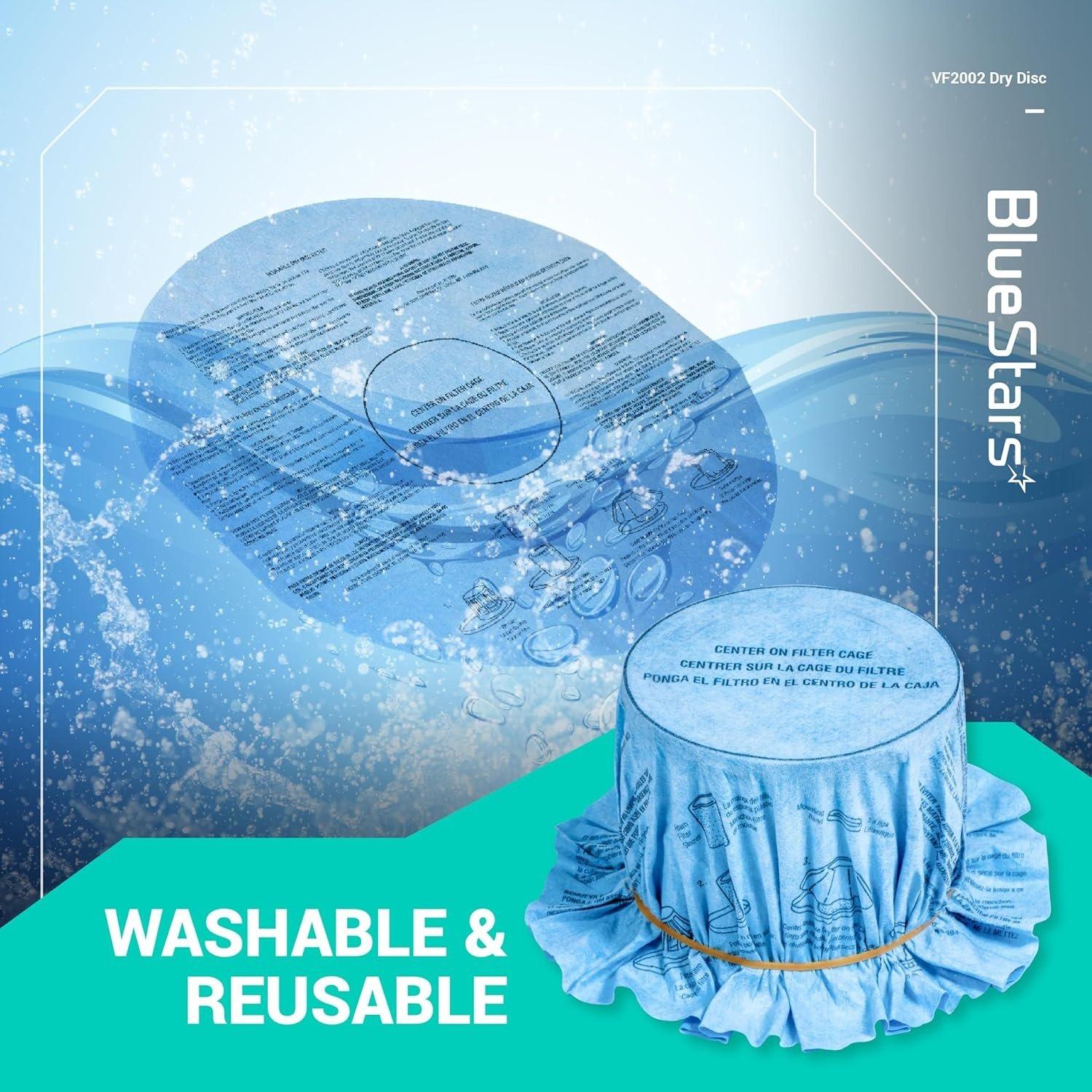 [Lifetime Warranty] VF2002 90107 Wet Dry Disc Vacuum Filters for 5 Gallon and Larger ShopVac Wet Dry Vacuum Cleaners above MACS-200D SS11-450 Vacmaster - Pack of 10 image 6