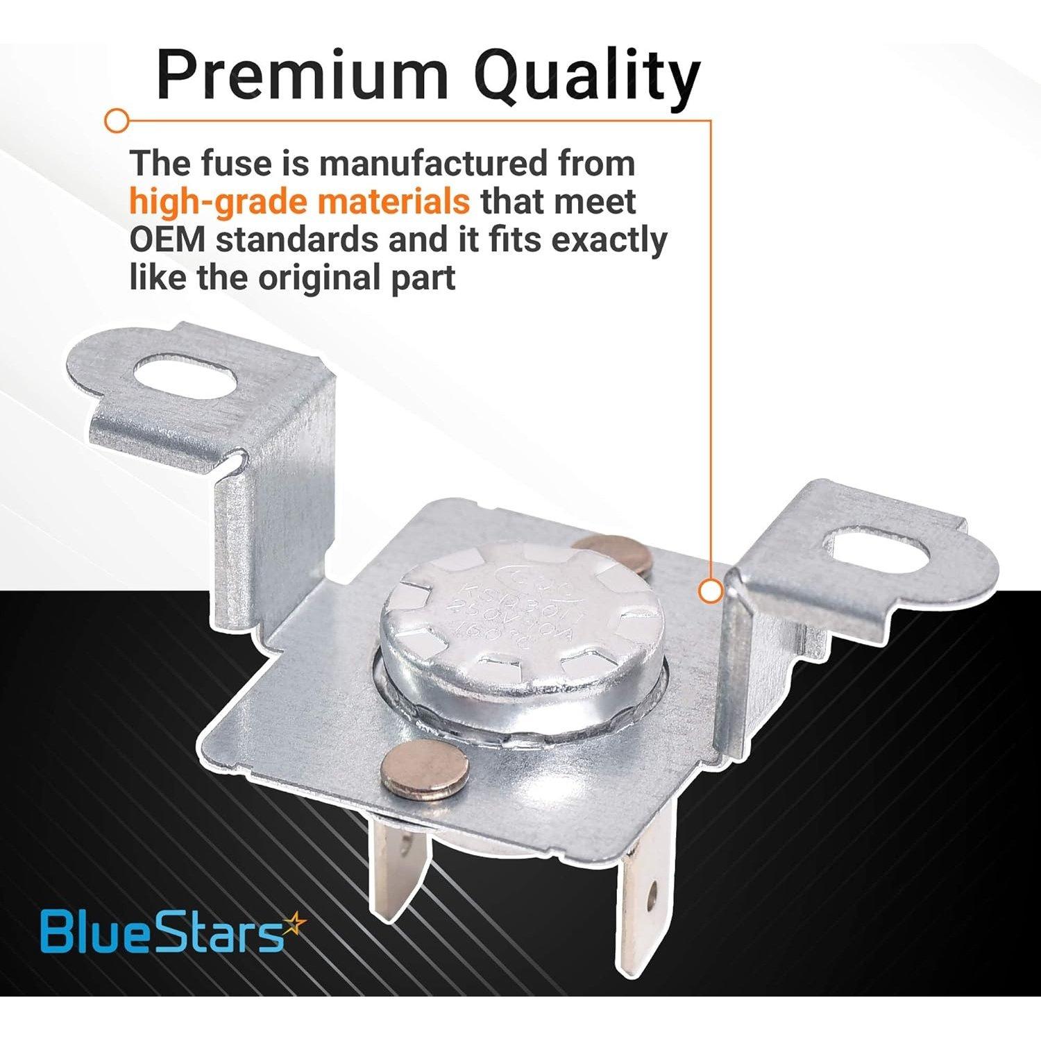 [Lifetime Warranty] DC96-00887A Dryer Assembly Bracket Thermostat Replacement - Compatible with Samsung & Kenmore Dryers - Replaces DC96-00887C PS4276292 AP5966894 - Pack of 4 image 4