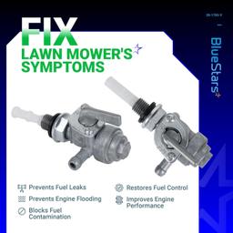 [Lifetime Warranty] 28-1783-V Generator Fuel Tank Shut Off Valve Switch Petcock thumbnail 5