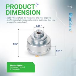 [Lifetime Warranty] 925-0267 STD365402 Ignition Switch thumbnail 5