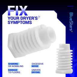 49621 AP4295805 Dryer Leveling Leg Feet thumbnail 3