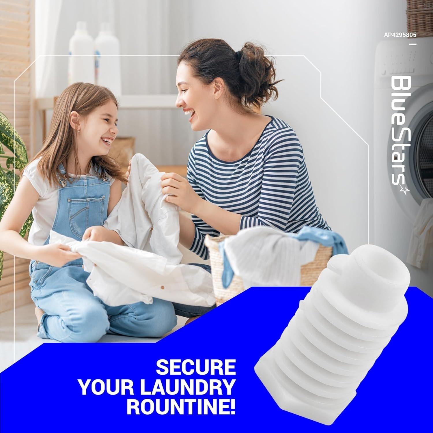 49621 AP4295805 Dryer Leveling Leg Feet image 1