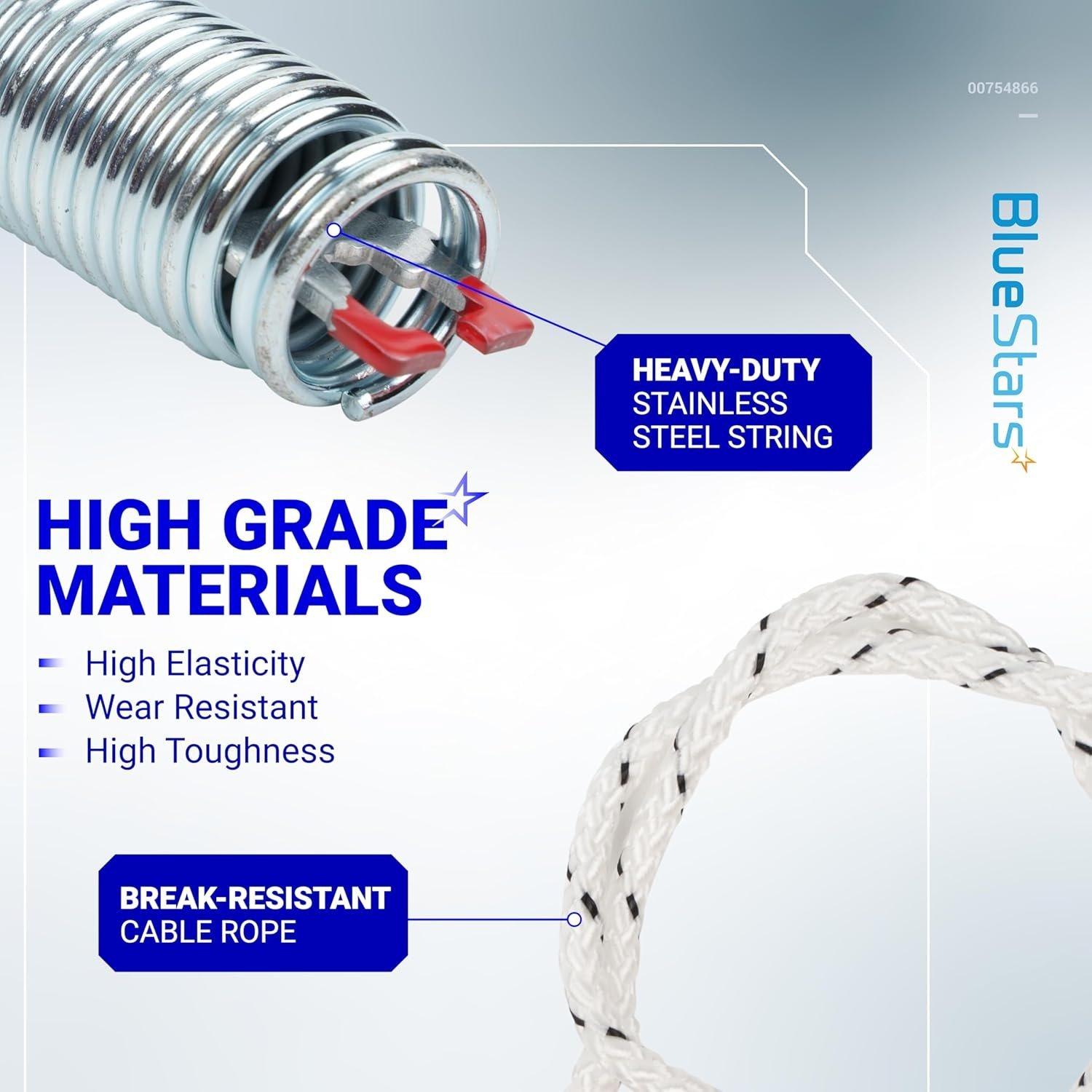 [Lifetime Warranty] 00754866 Dishwasher Door Spring & Cable Kit - Compatible with Bosch Thermador Gaggenau Dishwashers - Replaces AP5804978 PS8770519 00623540 3279707 image 6
