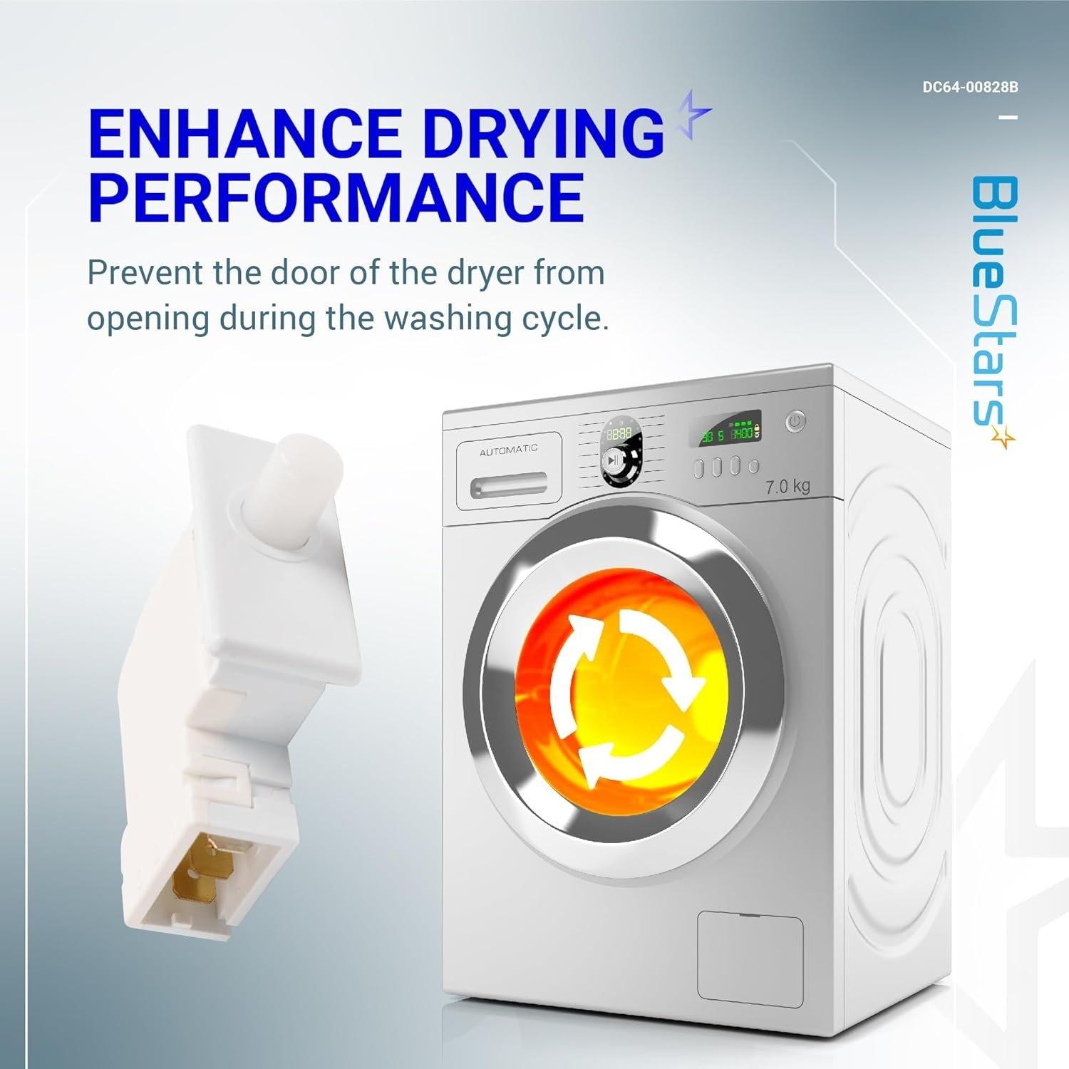 [Lifetime Warranty] DC64-00828B Dryer Door Switch - Compatible with Samsung and Kenmore Dryer - Replaces DC64-00828A 2071595 AP4578931 PS4210965 EAP4210965 PD00028436 image 3