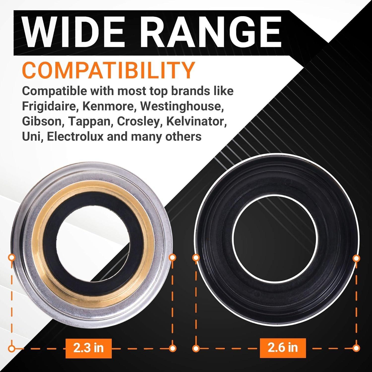 [Lifetime Warranty] 5303279394 Washer Tub Seal Kit Replacement - Compatible with Frigidaire Kenmore Electrolux Washing Machines - Replaces AP2142342 5308027482 N8027481 N8027482 PS459481 image 5