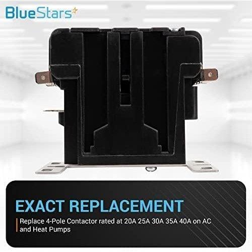 4 Pole Contactor 40 Amp 120 VAC Coil image 6