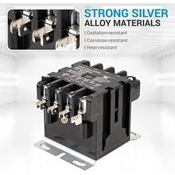 4 Pole Contactor 40 Amp 120 VAC Coil thumbnail 4