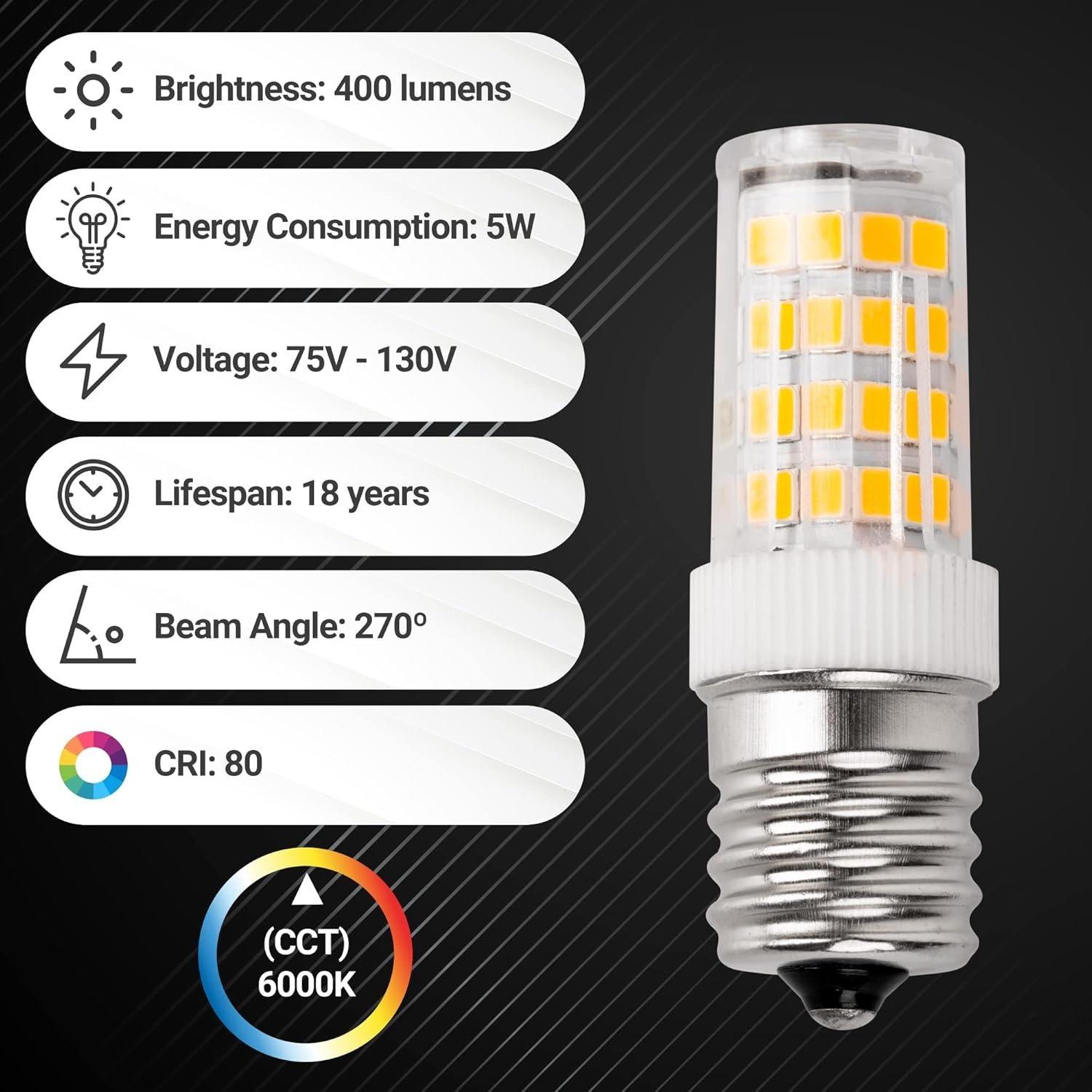 [Lifetime Warranty] 3-pack 8206232A Dimmable LED Bulb 5W 6000K image 2