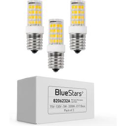 [Lifetime Warranty] 5W E17 Base LED Bulbs 8206232A Microwave Light Bulbs Under Hood Kei AC110-130V thumbnail 0