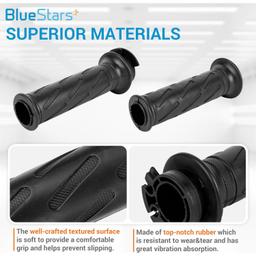 Motorcycle Hand Grips 57110-29G02-291 & 57211-22D02-291 thumbnail 5