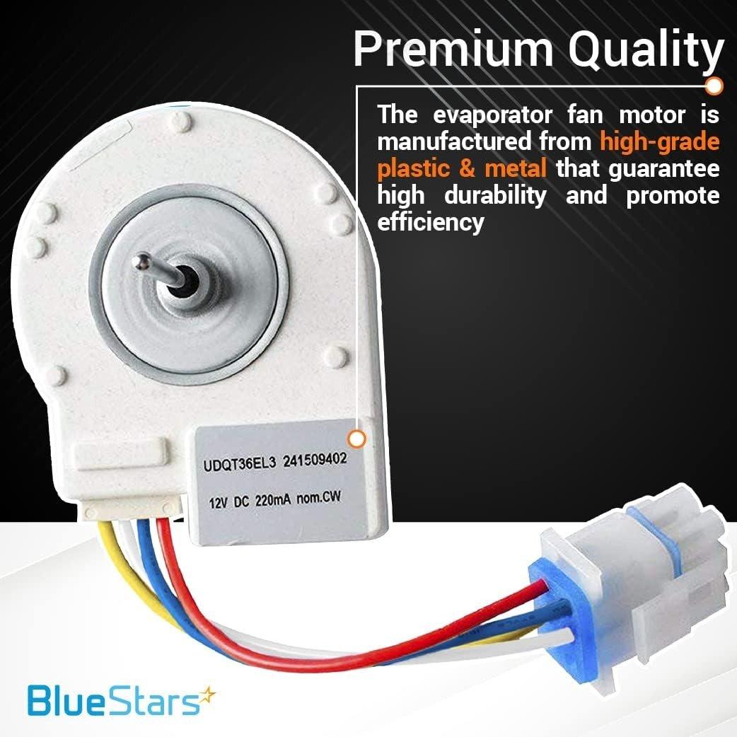 [Lifetime Warranty] 241509402 Refrigerator Evaporator Fan Motor - Compatible with Frigidaire Electrolux Kenmore Refrigerators - Replaces 241509401 AP3958808 PS1526073 AH1526073 EA1526073 7241509402 image 6