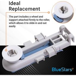 8539128 Dishwasher Upper Rack Wheel thumbnail 3